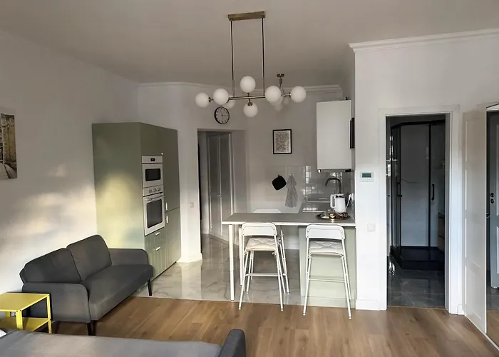 Nowoczesna Kawalerka W Zabytkowej Kamienicy W Centrum Miasta Apartmán *